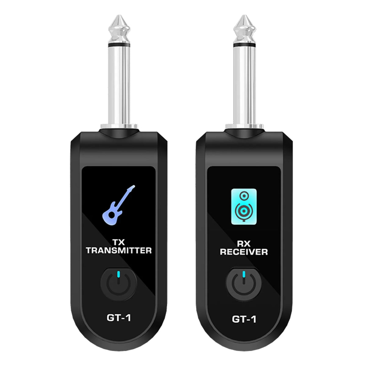 Wireless Guitar Transmitter & Receiver – 2.4G HD Audio System Wireless Guitar System Qme One to one