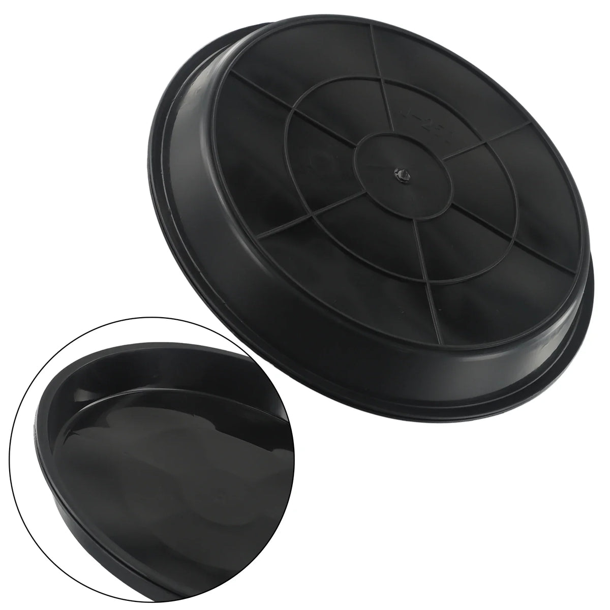 Round PP Plant Pot Saucers for Succulents – 4 to 10 Inch Plant Pot Saucer Qme