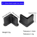 L-Shape Rubber Non-Slip Foot Pads for Slotted Angle Shelving Rubber Shelf Foot Pads Qme A1