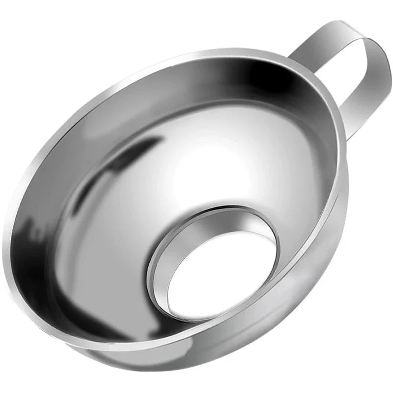 Stainless Steel Canning Funnel with Handle for Mason Jars Canning Funnel Qme