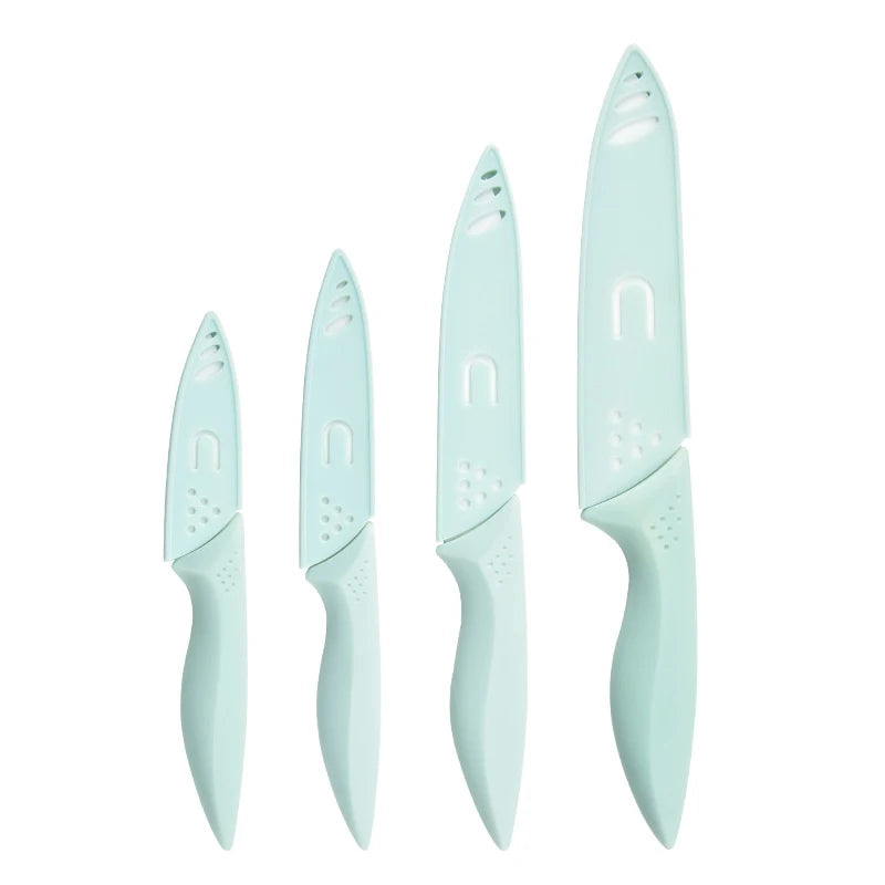 Xituo Ceramic Knife with Sheath – Sharp Kitchen Utility Knife Ceramic Kitchen Knife Qst greener 4PCS