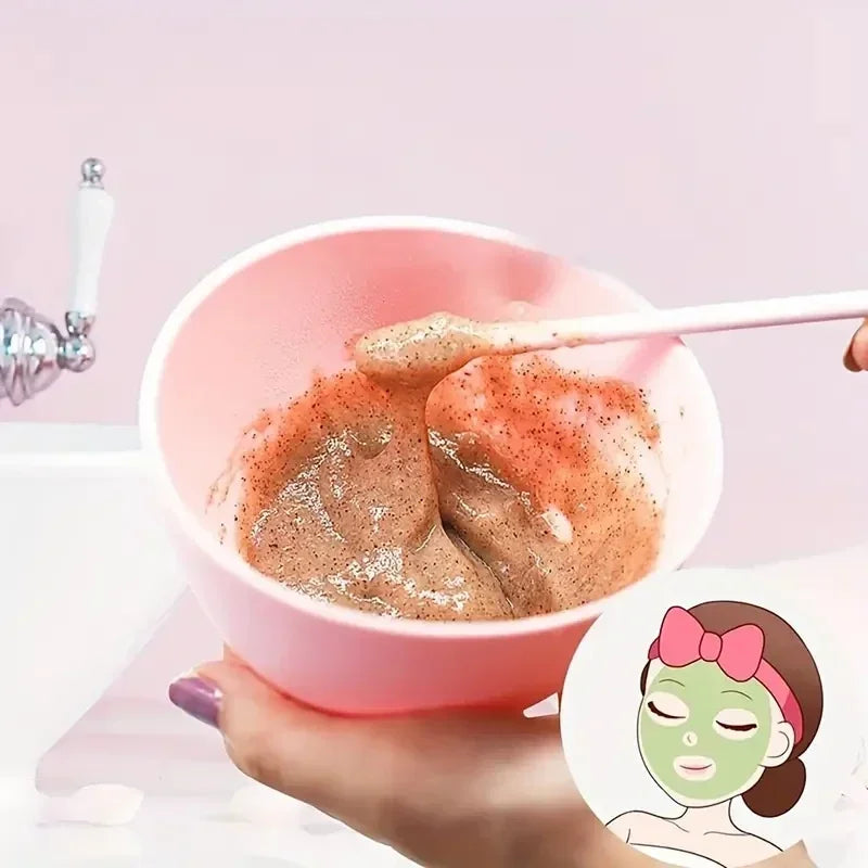 Silicone Face Mask Mixing Bowl & Brush Applicator Set Skincare Applicator Set Qme