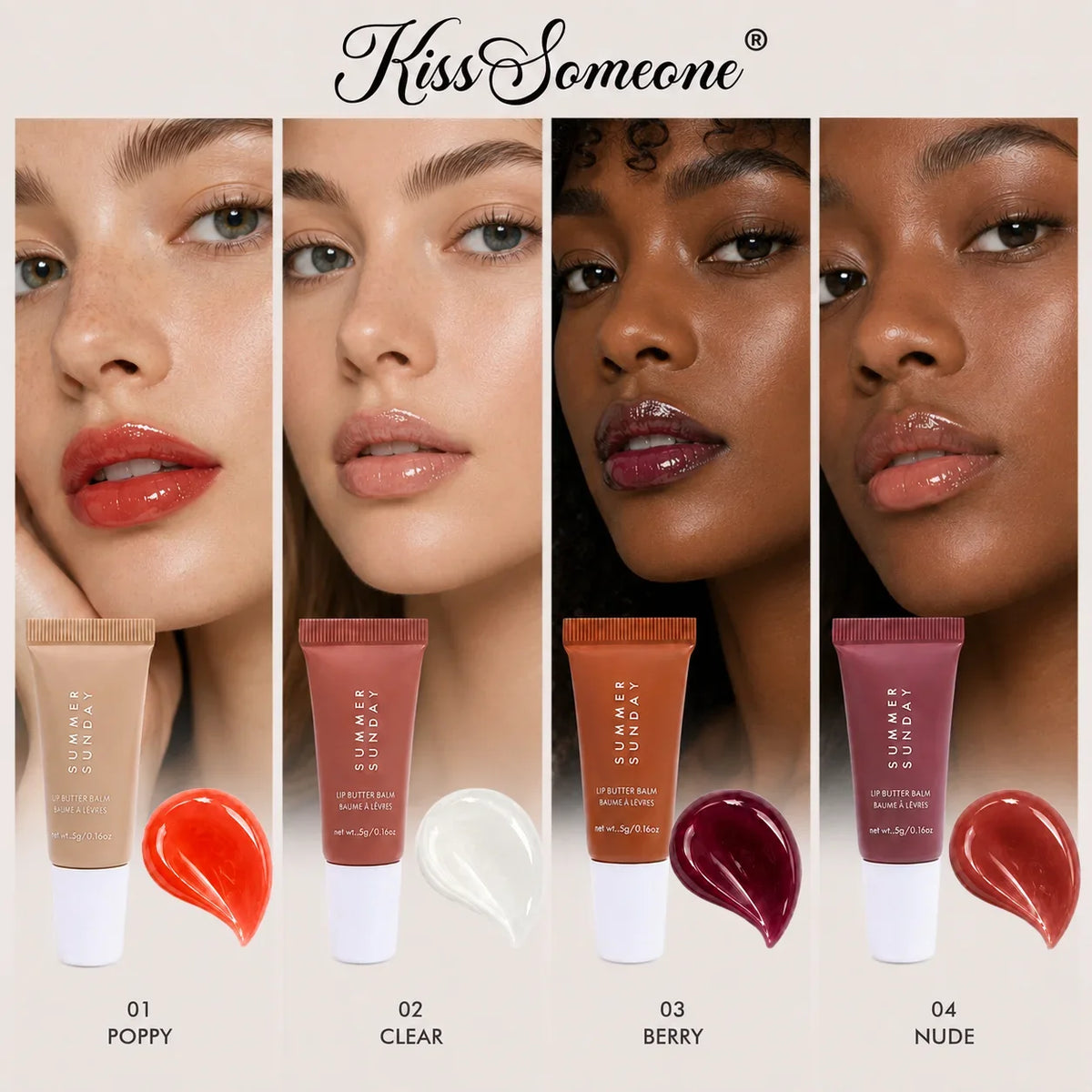 Long Lasting Waterproof Lip Gloss Set – Non-Sticky Tint Lip Gloss Set Qme