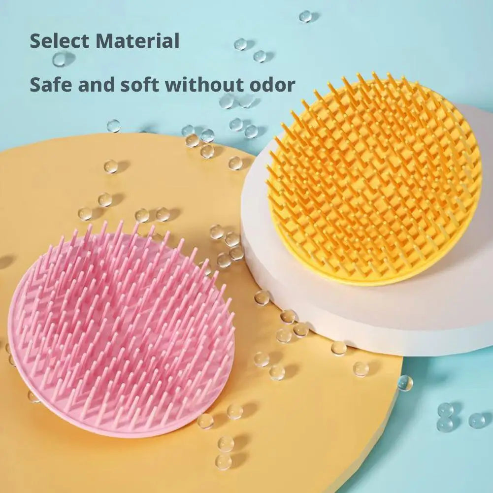 Scalp Exfoliator Brush – Flexible Shampoo & Scalp Massager Scalp Exfoliator Brush Qme