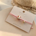 Cat Ceramic Beaded Bracelet – Colorful Harajuku Style Beaded Charm Bracelet Qme 19
