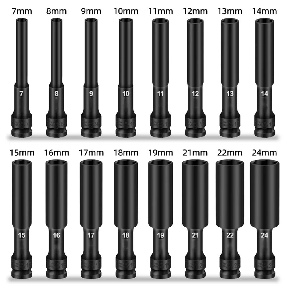 1/2" Drive 8mm Hex Head Socket Adapter Spanner Converter Socket Adapter Qme