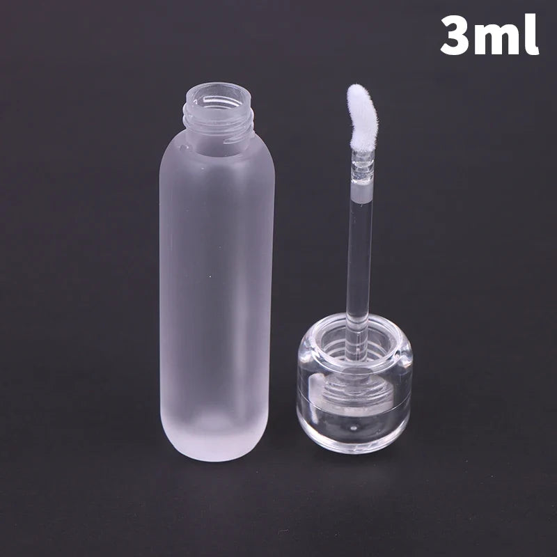 Refillable Clear Lip Gloss Tube 3ml – Empty DIY Balm Container Lip Gloss Container Qme