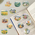 Rural Scenery PET Stickers – Scrapbooking & Journaling Decor Decorative Stickers Qme Default Title