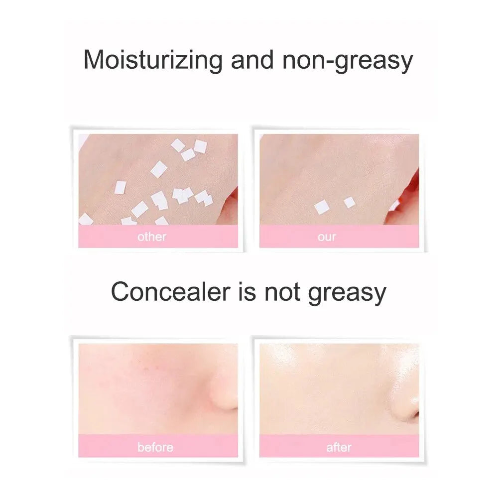 Concealer Air Cushion – Brightening Long-Lasting Makeup Air Cushion Concealer Qme