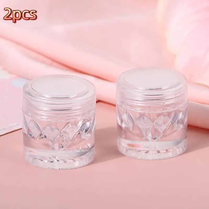 2-Pack Empty Sifter Jars with Mesh | Loose Powder Containers Powder Sifter Jar Qme 2PCS