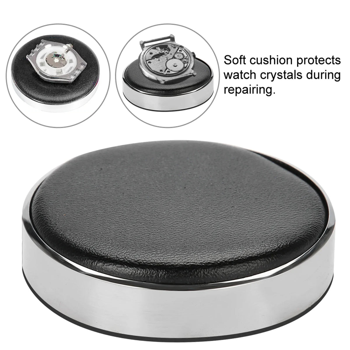 Watch Casing Cushion Holder – PU Movement Pad for Watchmakers Watch Repair Tool Qme