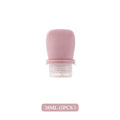 Silicone Travel Bottles – Leak-Proof Refillable 30/60/90ml Travel Bottles Qme 30ml Pink