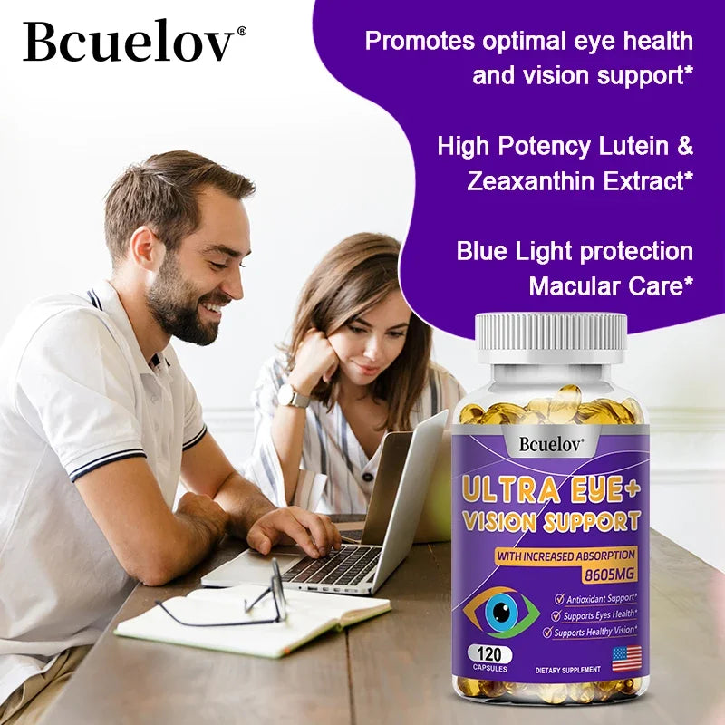 Advanced Eye Vitamin Supplement – Lutein & Macular Support Eye Vitamin Supplement Qst