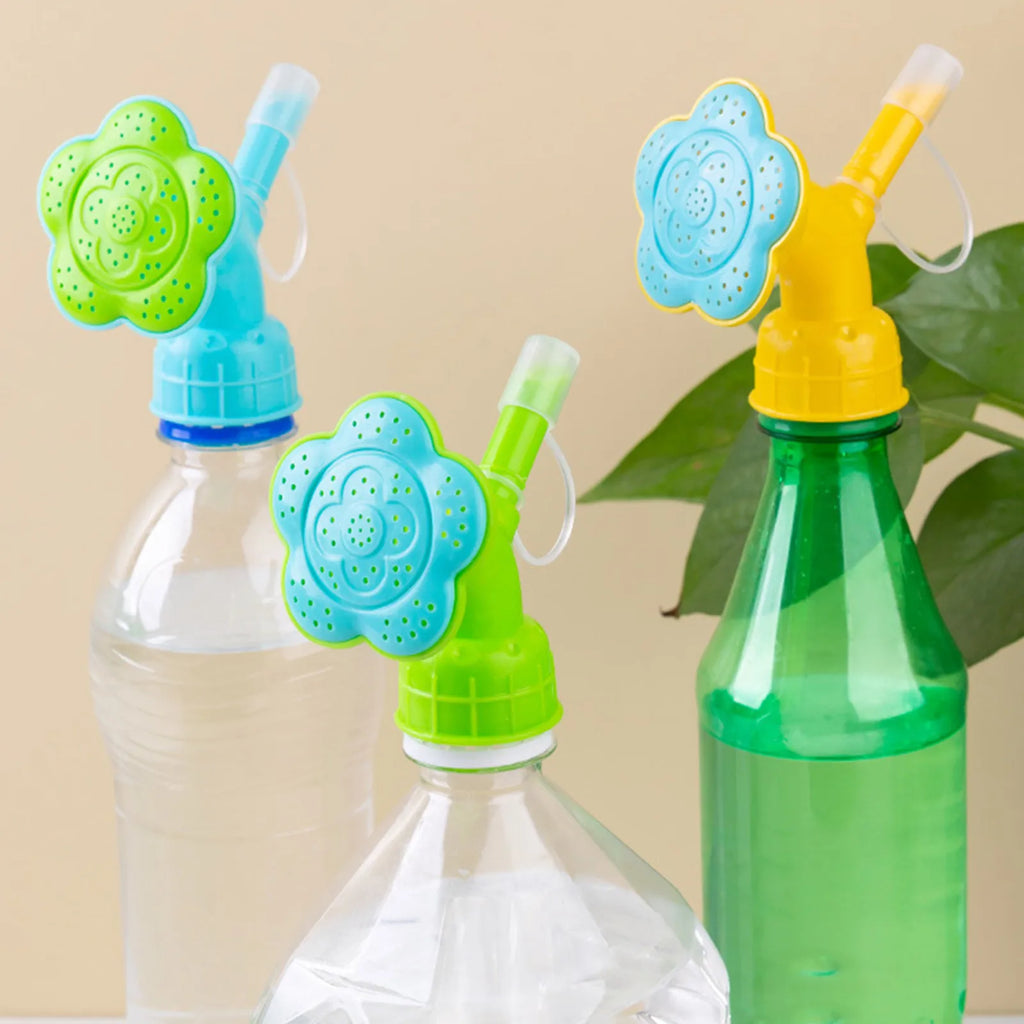 Double Head Bottle Watering Spout – Portable Garden Irrigator Bottle Watering Spout Qme