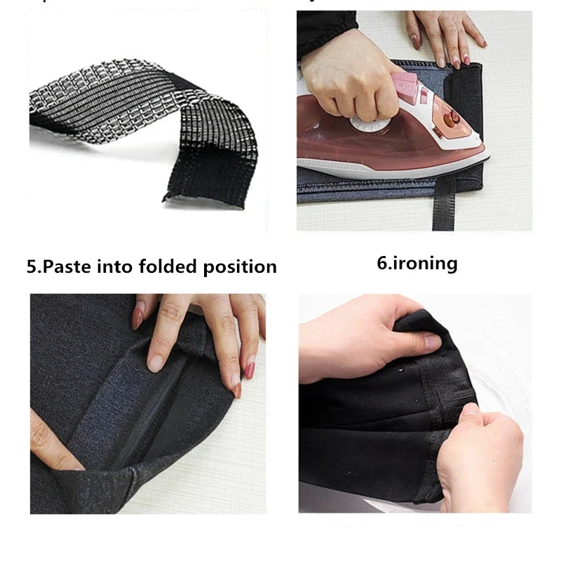 Iron-On Hem Tape – No-Sew Pants Repair (2M–5M) Iron-On Hem Tape Qme