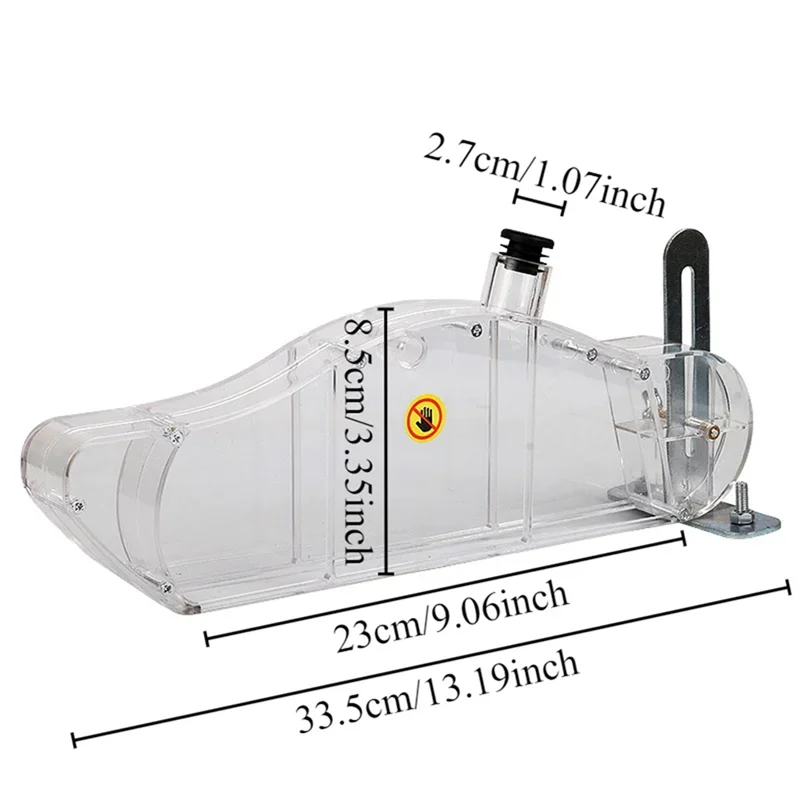 Circular Saw Clear Plastic Dust Guard Safety Cover | Qme Saw Safety Guard Qme