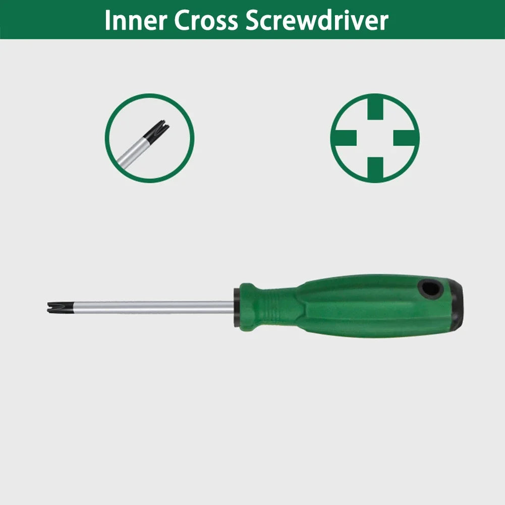 Special Screwdriver – Triangular, U, Y & Cross Bits | Qme Specialty Screwdriver Qme Inner Cross Screwd