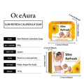 OCEAURA Calendula Soap Bar – Natural Face & Body Cleanser Natural Soap Bar Qst 90g