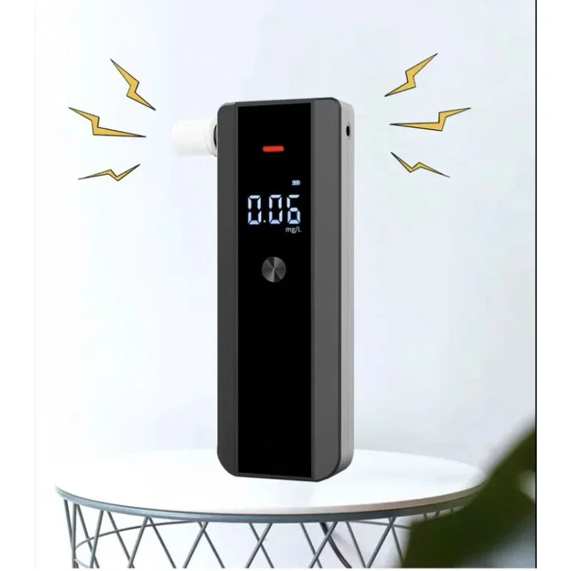 Portable LCD Digital Breathalyzer – Professional Alcohol Tester Digital Breathalyzer Qme Default Title