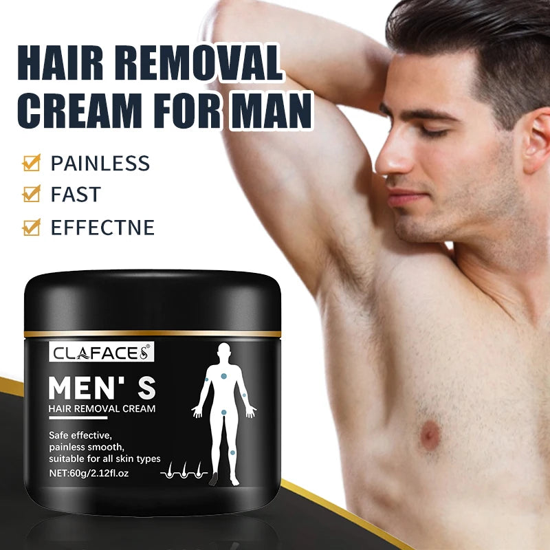 LGRAMER Men's Hair Removal Cream – Body, Arm & Armpit 60g Hair Removal Cream Qst