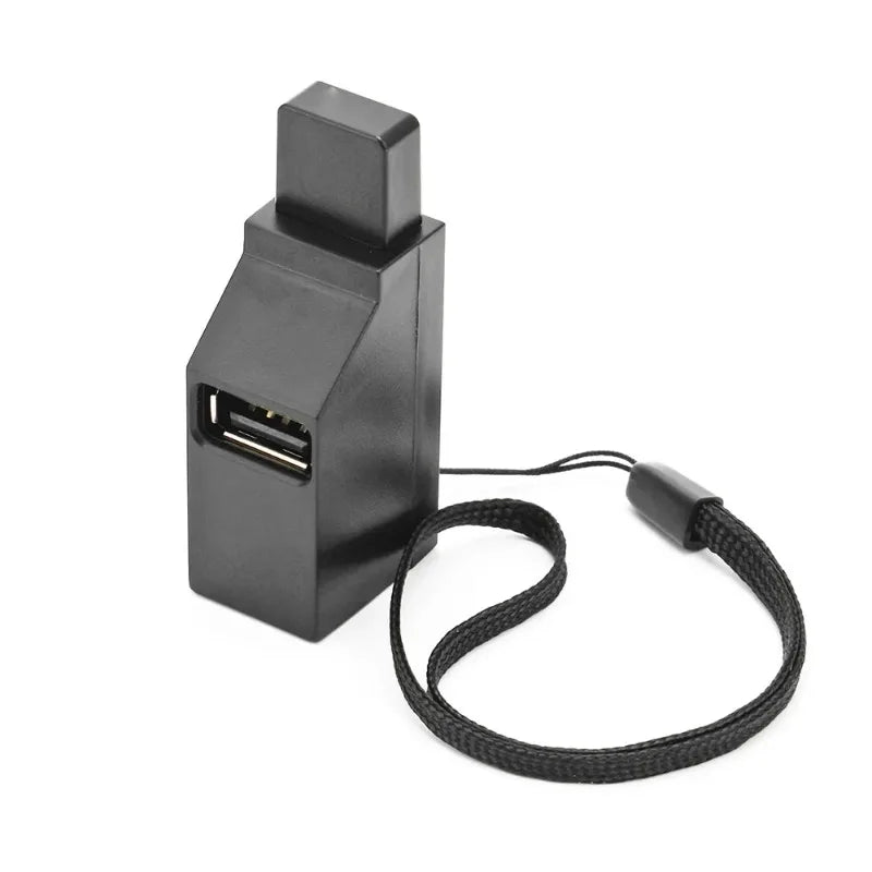 USB 3.0 4-Port Portable Hub Splitter for Laptop & PC | Qme USB Hub Splitter Qme