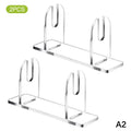 Acrylic Fan Display Stand – Foldable Holder for Hand Fans Fan Display Stand Qme A2