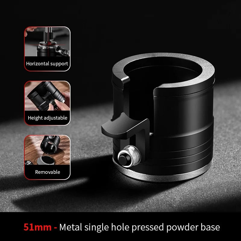 Bincoo Aluminum Coffee Tool Stand – 51/58mm Tamping Base & Rest Coffee Tool Stand Qst 51MM