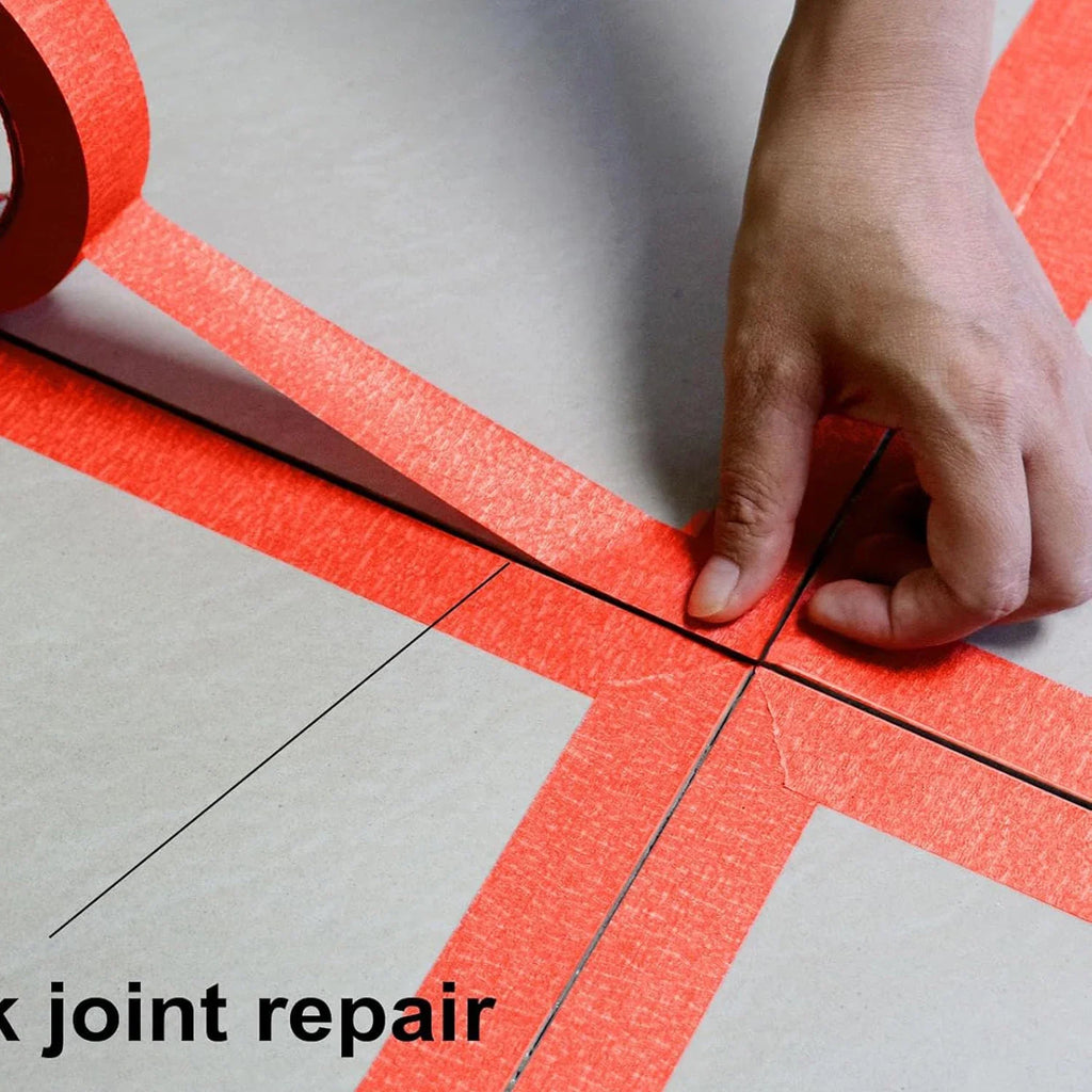 Red Painters Masking Tape Bulk 3-6 Rolls | Sharp Edge Line Painters Masking Tape Qme