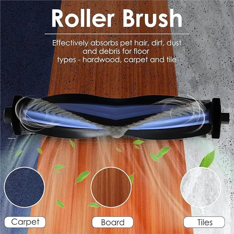 Lefant M3 Replacement Main Roller Brush 2 Pack Vacuum Replacement Brush Qst