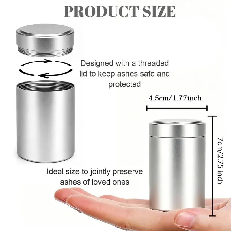 Colorful DIY Pet Memorial Ash Urn with Lid – Dogs & Cats Pet Memorial Urn Qme