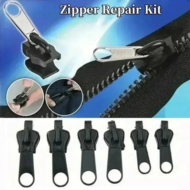 Universal Zipper Repair Kit – Replacement Zip Sliders | 9 Colors Zipper Repair Kit Qme