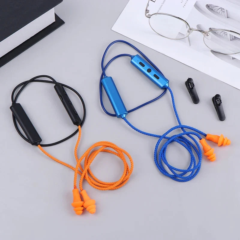 HUXUAN Bluetooth Ear Plugs Headset – Work Noise Suppression Bluetooth Ear Plugs Headset Qme