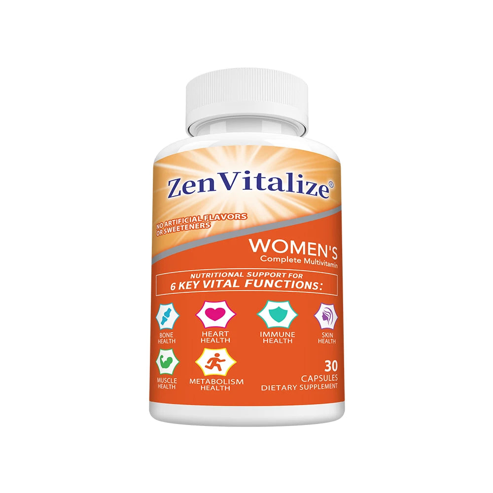 Women's Multivitamin – Vitamins A C D E Zinc Biotin Folic Acid Women's Multivitamin Qst 30 count-1 bottle