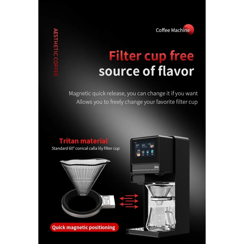 BINCOO P1 Pro All-in-One Automatic Pour-Over Coffee Machine Automatic Coffee Machine Qst