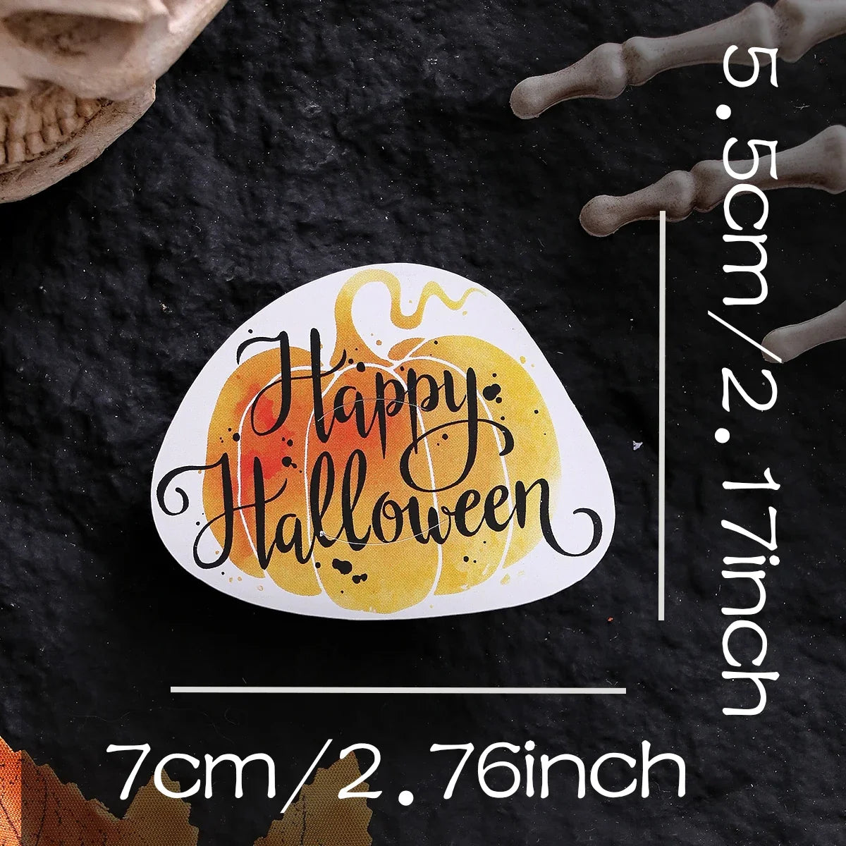 Halloween Lollipop Cards for Kids – 30 Pack, 4 Designs Halloween Party Favors Qme