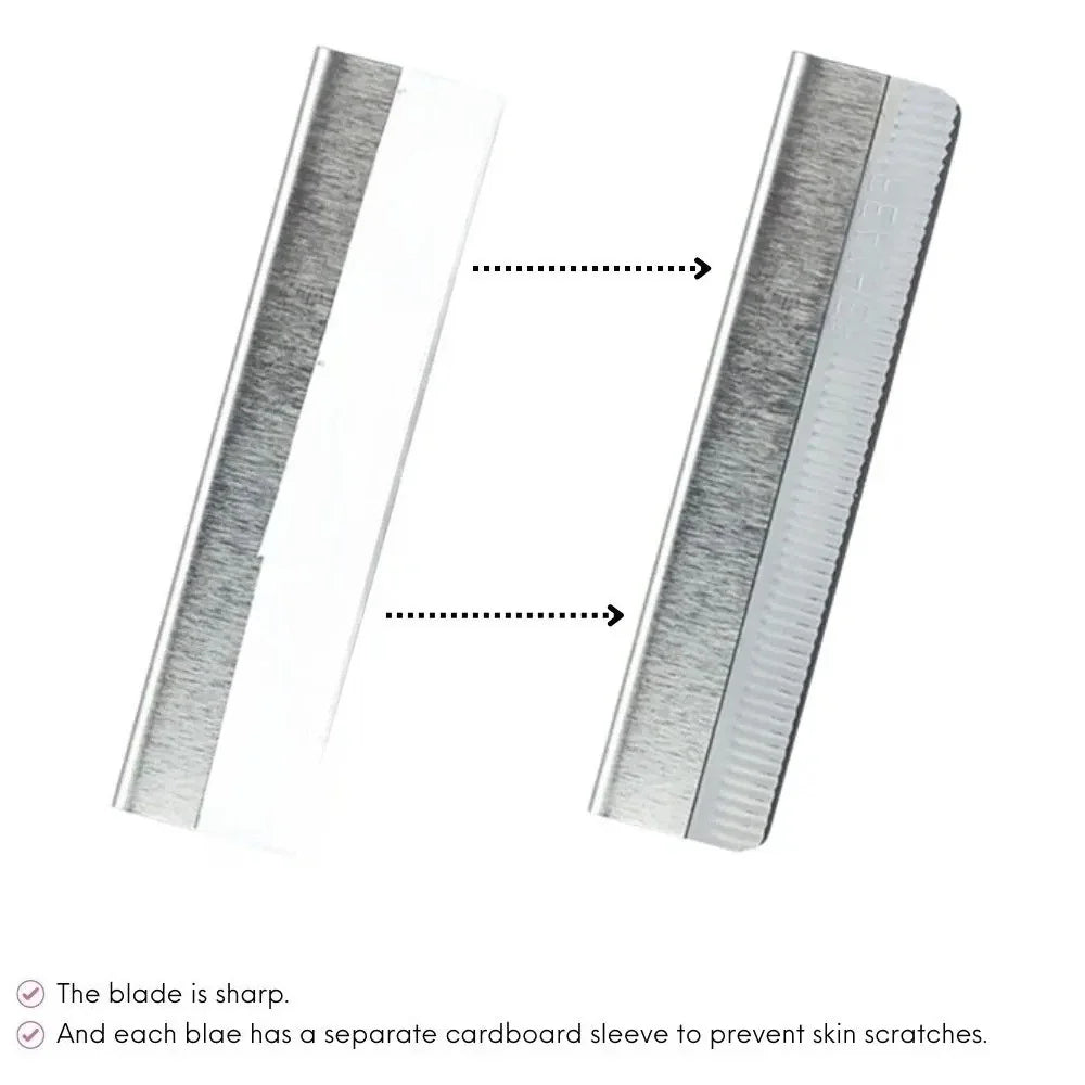 Microblading Eyebrow Trimmer Razor – Stainless Steel Blade Eyebrow Trimmer Razor Qme