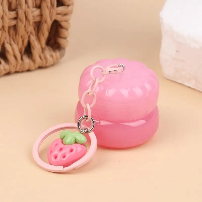 Mini Lip Balm Keychain Jar | Portable Cream & Mask Container Lip Balm Container Qme
