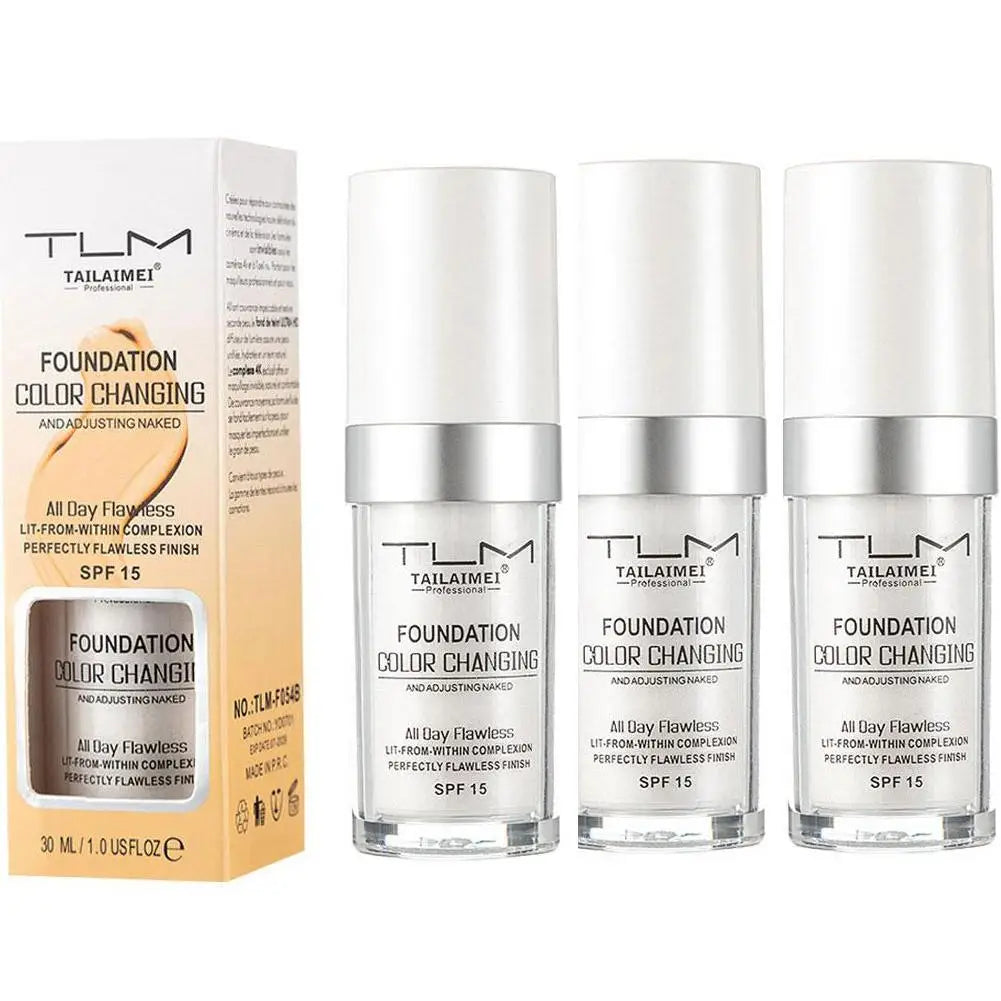 Qme Color-Changing Liquid Foundation – Waterproof & Blending Liquid Foundation Qme