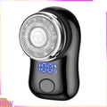 MiLESEEY B15C Mini Electric Shaver – USB Rechargeable Dry/Wet Electric Shaver Qst Black