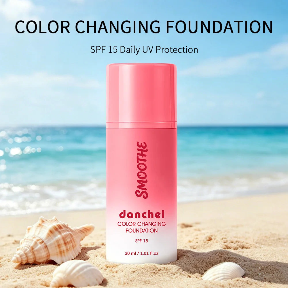 Color Adaptive Liquid Foundation – Velvet Glow, 16H Wear Liquid Foundation Qst