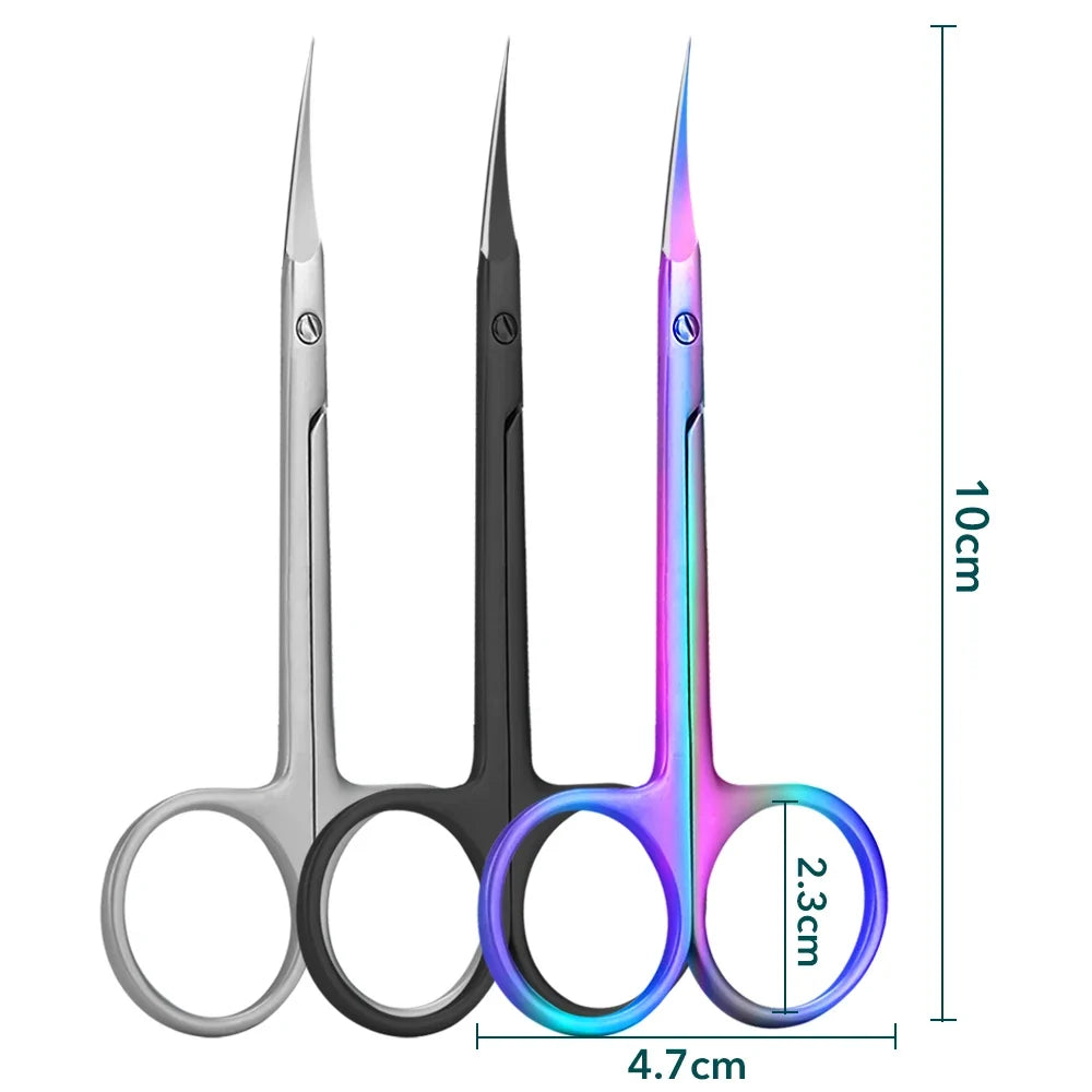 Russian Cuticle Nipper Stainless Steel Manicure Scissors Cuticle Nipper Qme