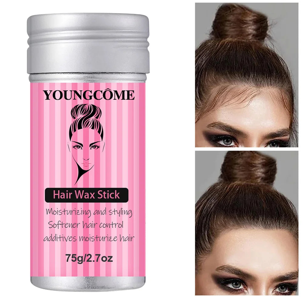 Hair Wax Stick – Frizz-Smoothing Non-Greasy Long-Lasting Styling Hair Wax Stick Qst