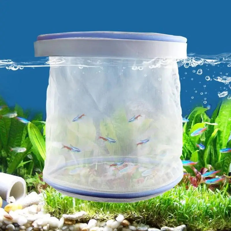 Aquarium Breeding Box – Fish Isolation Hatchery Net Aquarium Breeding Box Qst