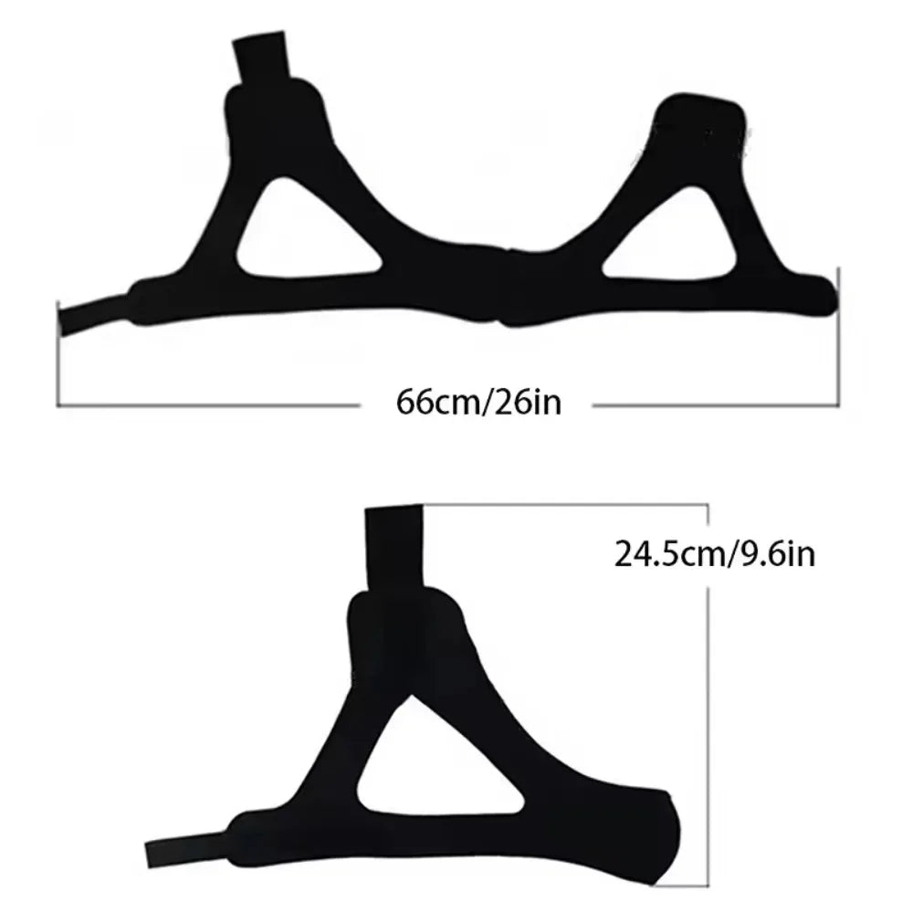 Adjustable Chin Strap – Breathable Sleep Support for Men & Women Sleep Support Strap Qme