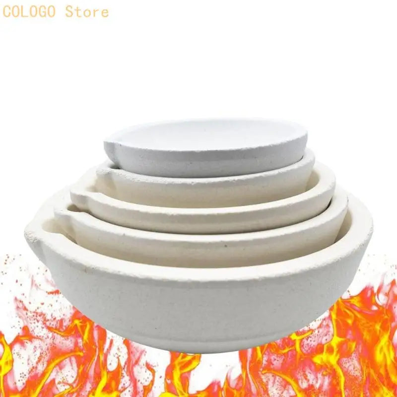 Heavy Duty Heat Resistant Alloy Steel Crucible Bowl – Ergonomic Pour Crucible Melting Bowl Qme