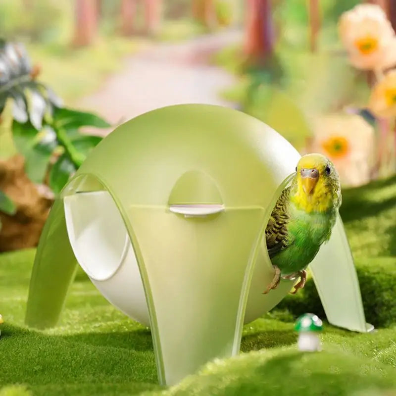 Outdoor Decorative Bird House Green Garden Nesting Box Decorative Bird House Qme