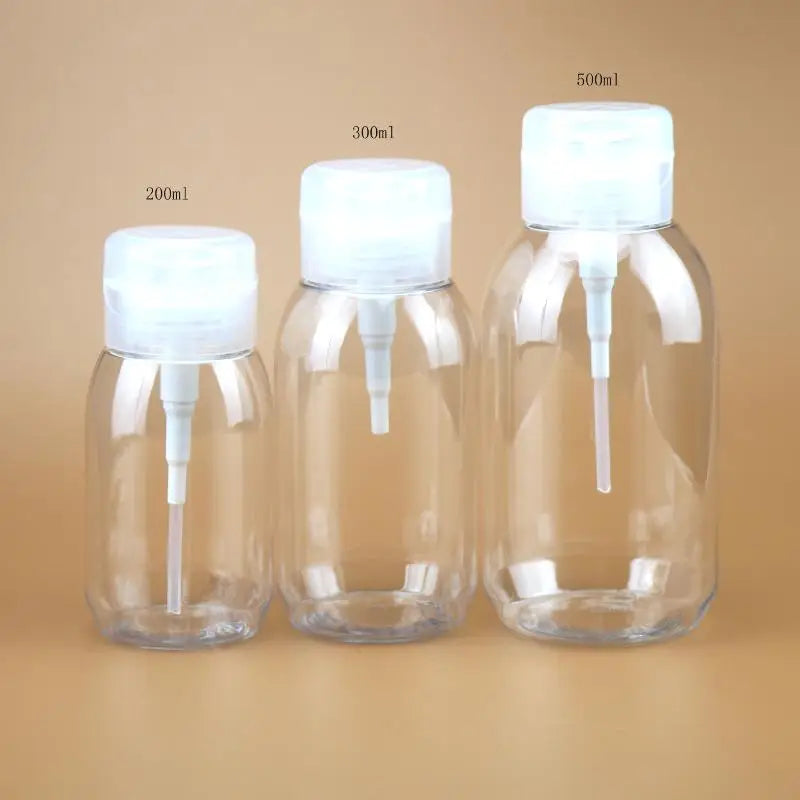 Refillable Push Pump Dispenser Bottles 200/300/500ml | Qme Pump Dispenser Bottle Qme
