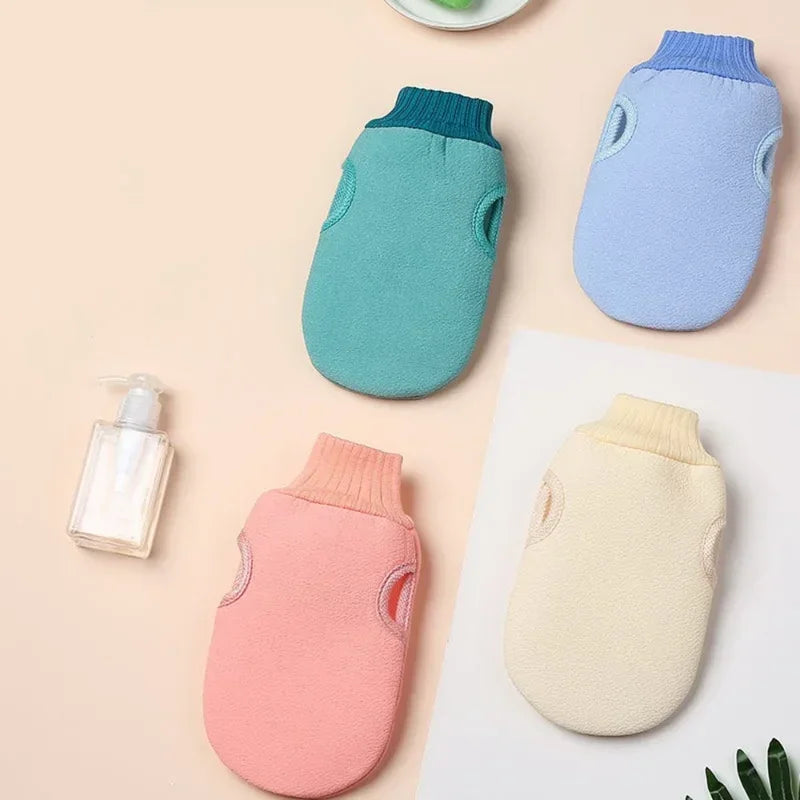 Exfoliating Body Scrub Mitt – SPA Shower Peeling Glove Body Scrub Mitt Qme
