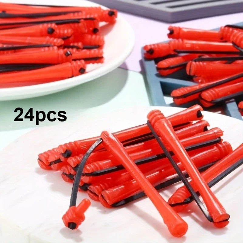 Hair Perm Rods Cold Wave Curling Rollers 24 Pcs – No Heat Hair Perm Rods Qme 24pcs