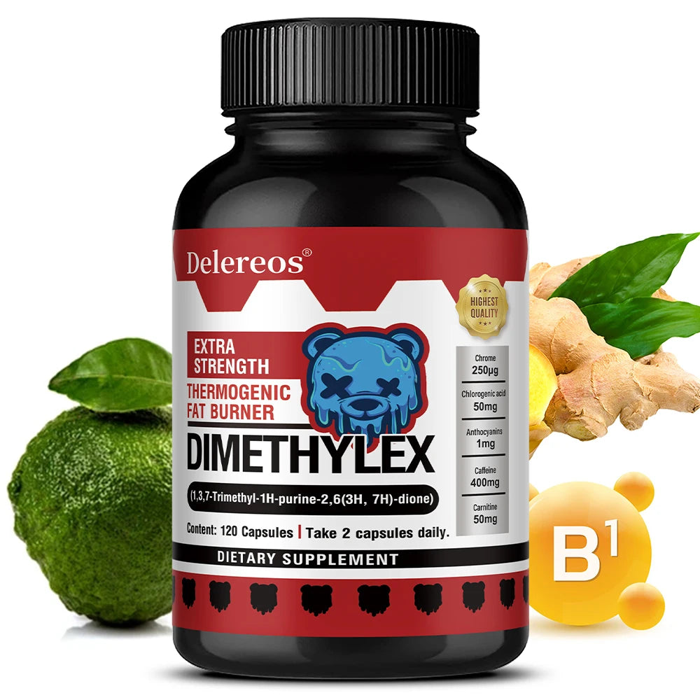 Green Tea Thermogenic Metabolism Booster Capsules | Unisex Thermogenic Supplement Qst